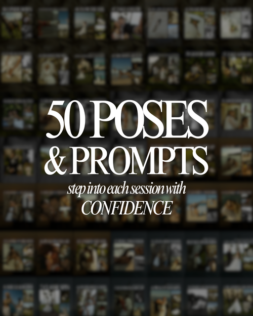 50 Poses & Prompts | PDF Guide